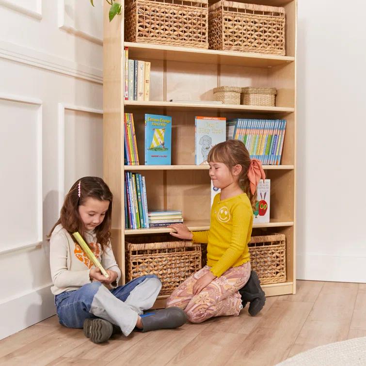 ECR4Kids ECR4Kids Classic Bookcase, 60in, Adjustable Shelves