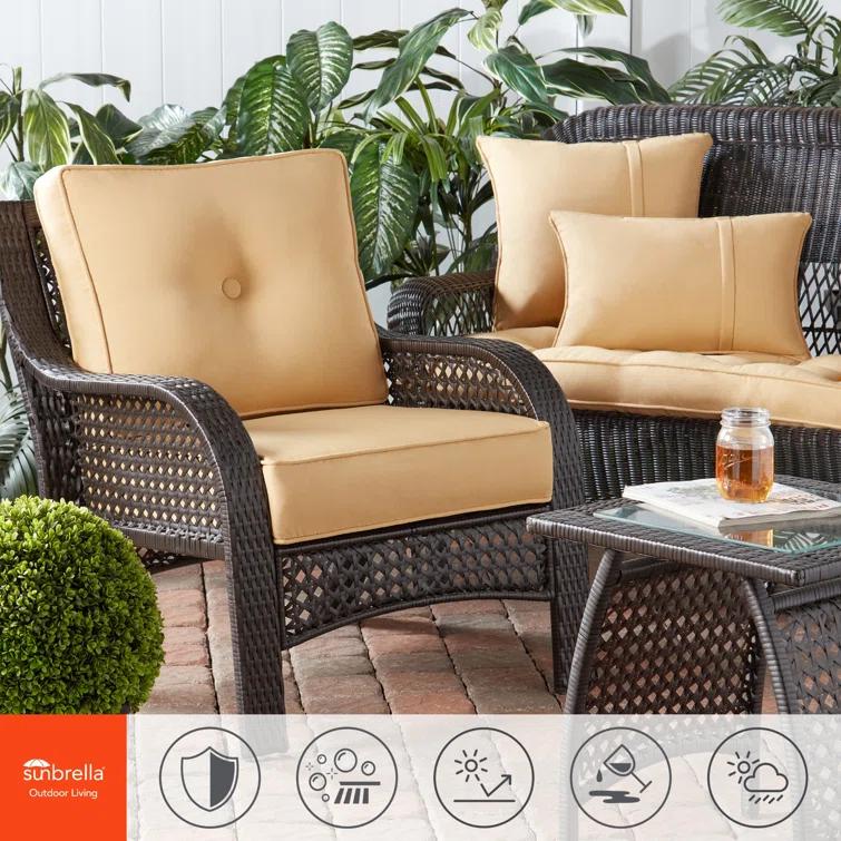 Sunbrella Throw Pillow