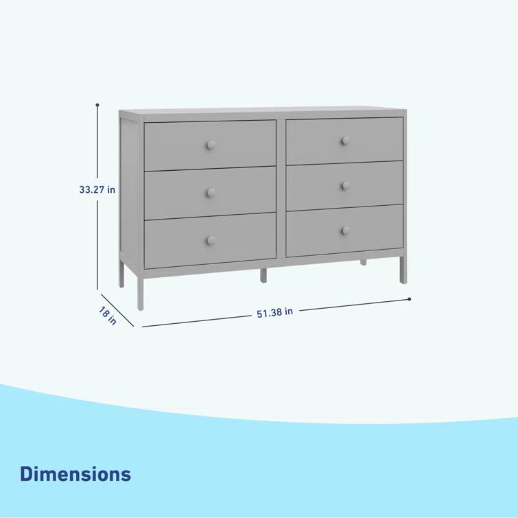 Graco Universal 6 Drawer Double Dresser