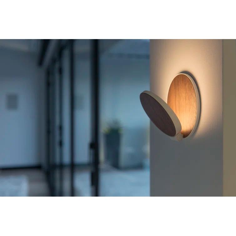 Gravy Single Light Dimmable LED Flush Mounted Sconce