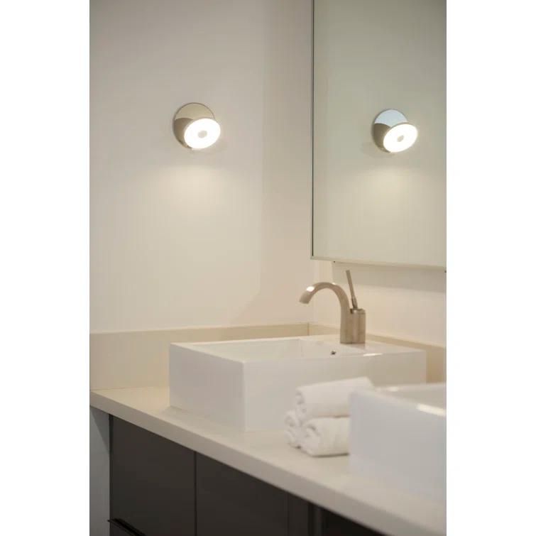 Gravy Single Light Dimmable LED Flush Mounted Sconce