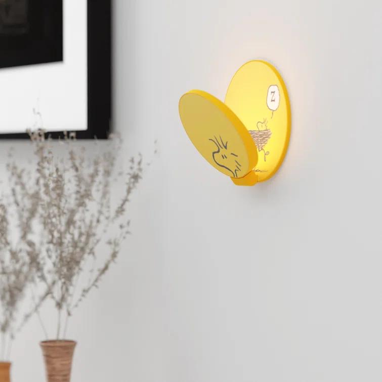 Gravy Single Light Dimmable LED Flush Mounted Sconce