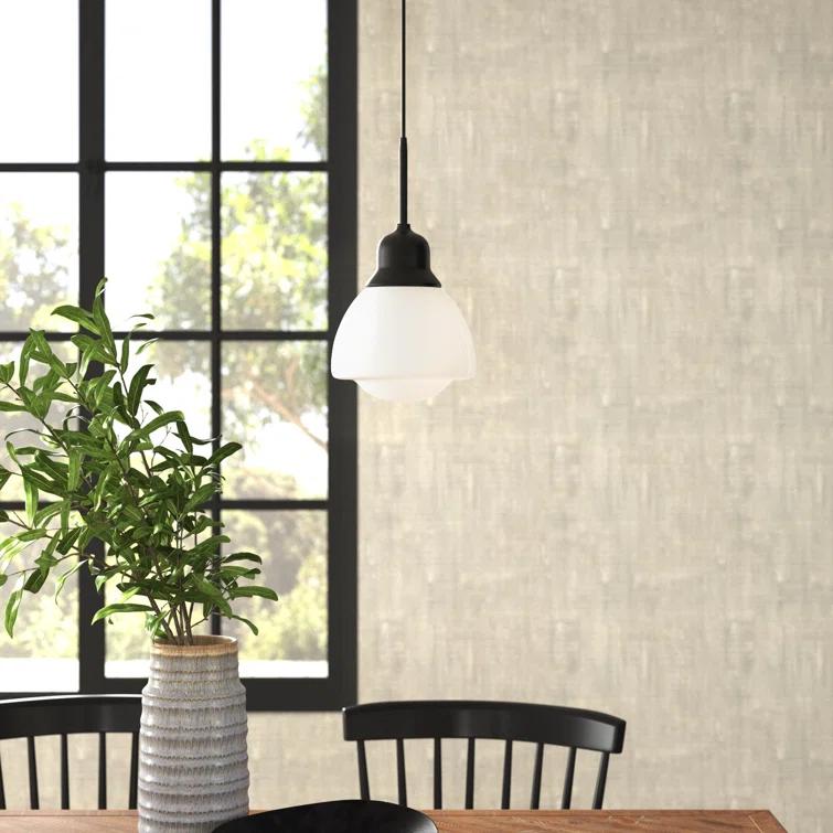 Katarina Single Light Glass Dimmable Pendant