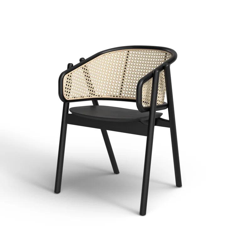 Caraline Rattan Back Dining Chair