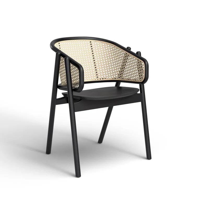 Caraline Rattan Back Dining Chair