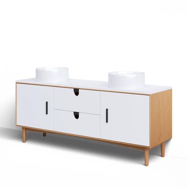 Antonina 72.05'' Double Bathroom Vanity