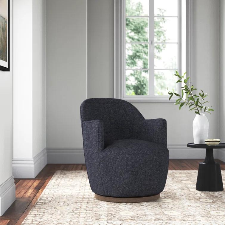 Margie Swivel Chair - Natural Boucle