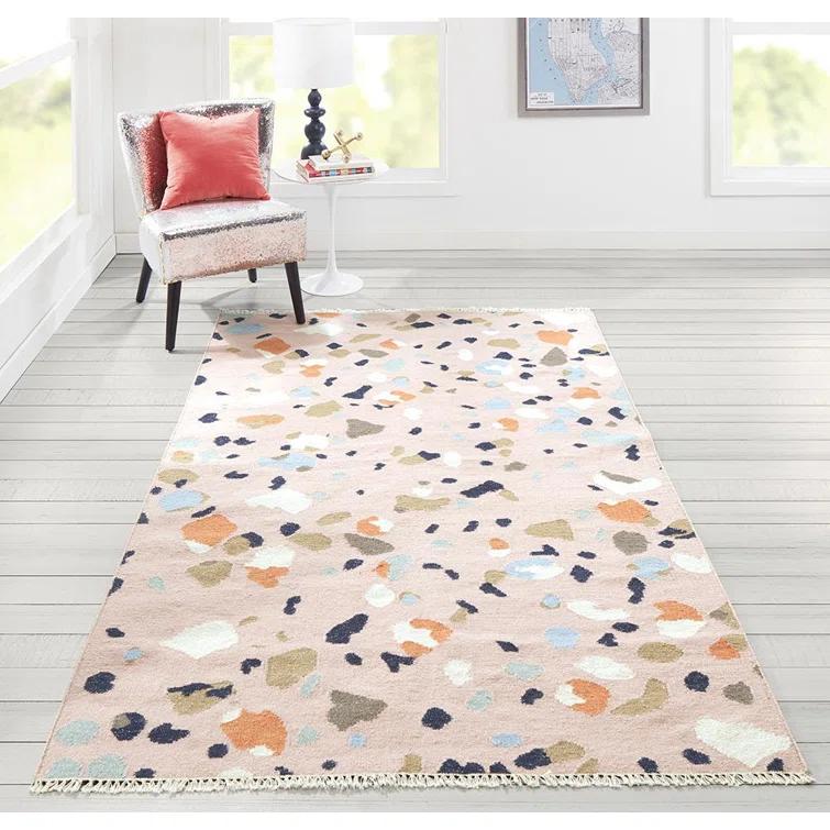 Jem Terri Flatweave Wool Abstract Rug