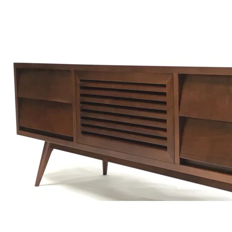 Virgo Solid Wood TV Stand for TVs up to 78"