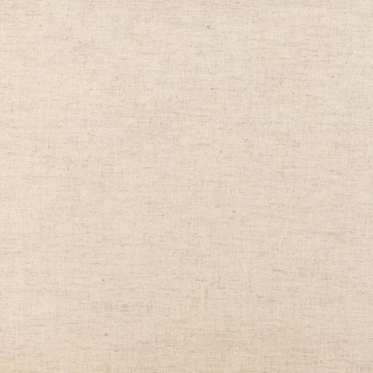 Antonia High-Back Linen & Cane Side Chair in Toasted Parawood