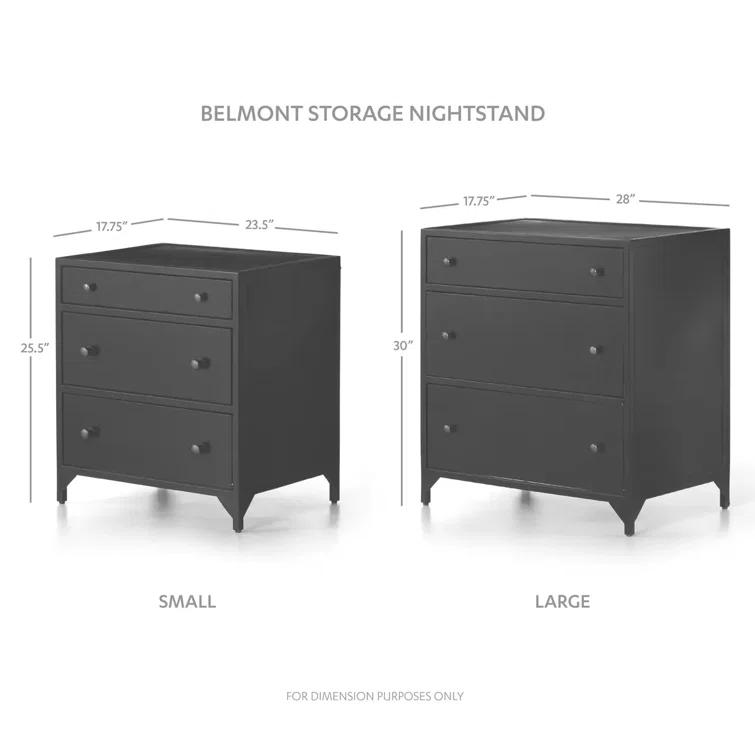 Harmon Metal Nightstand
