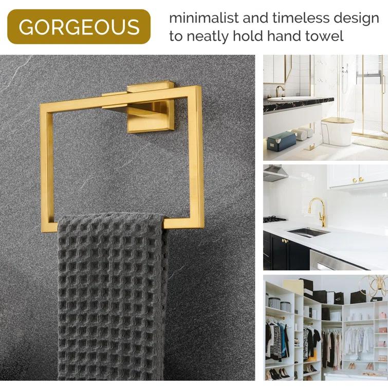 Bathroom Towel Ring Wall Mounted