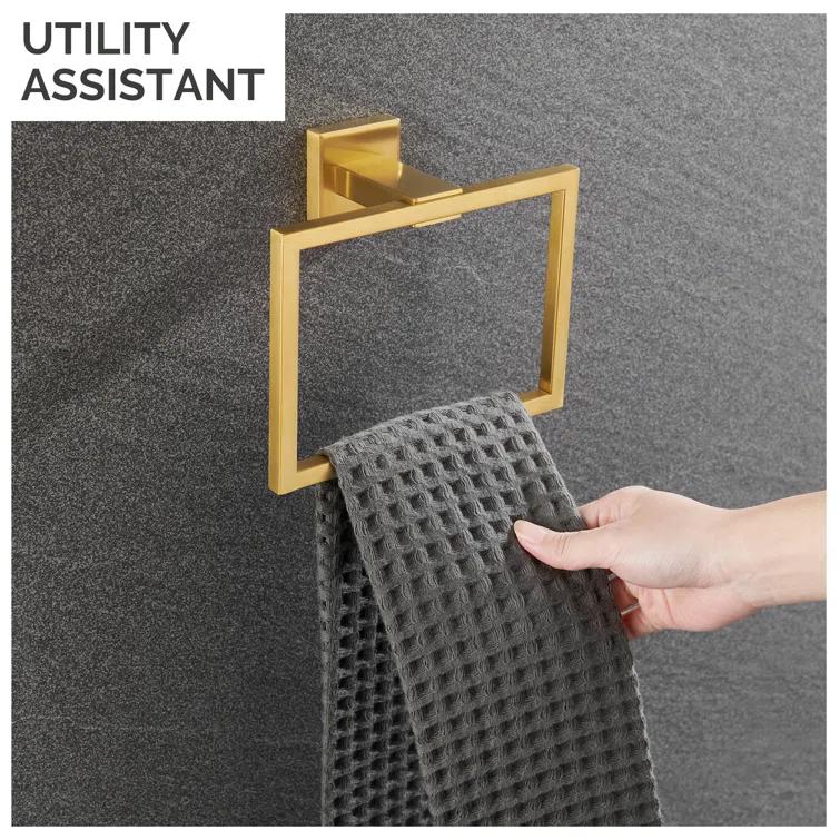 Bathroom Towel Ring Wall Mounted