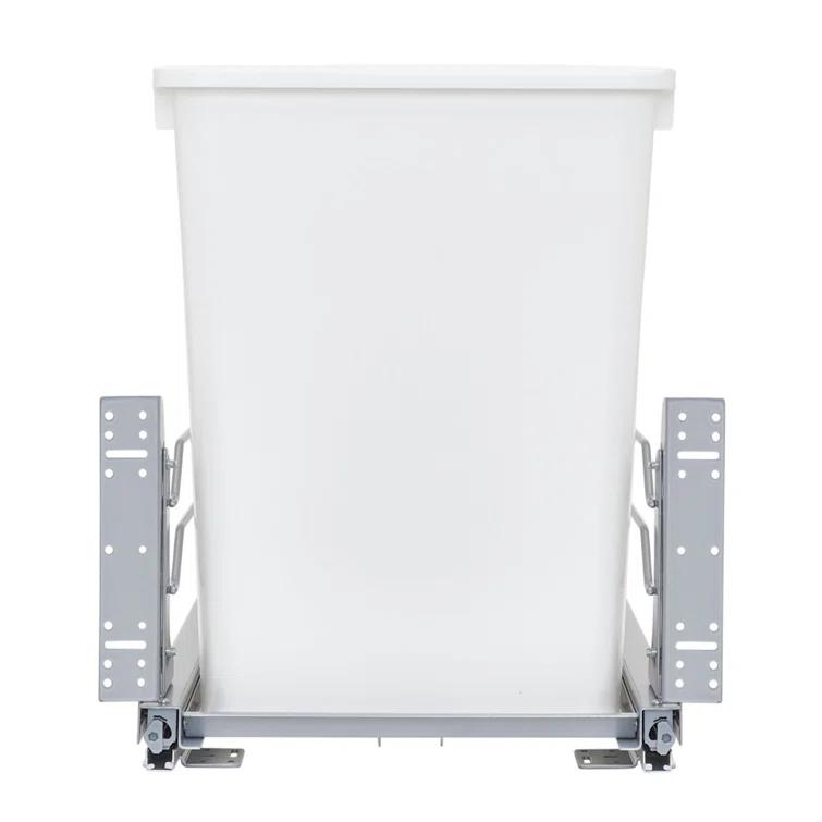 Rev-A-Shelf Double Pull Out Trash Can 35 Qt with Soft-Close