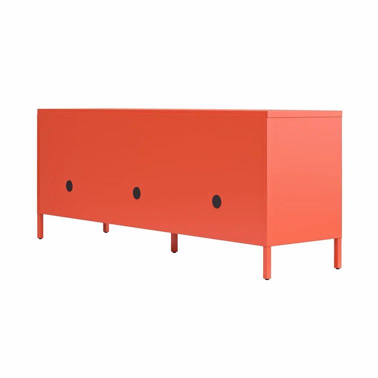 Cache Metal Locker-Style TV Stand for TVs up to 65"