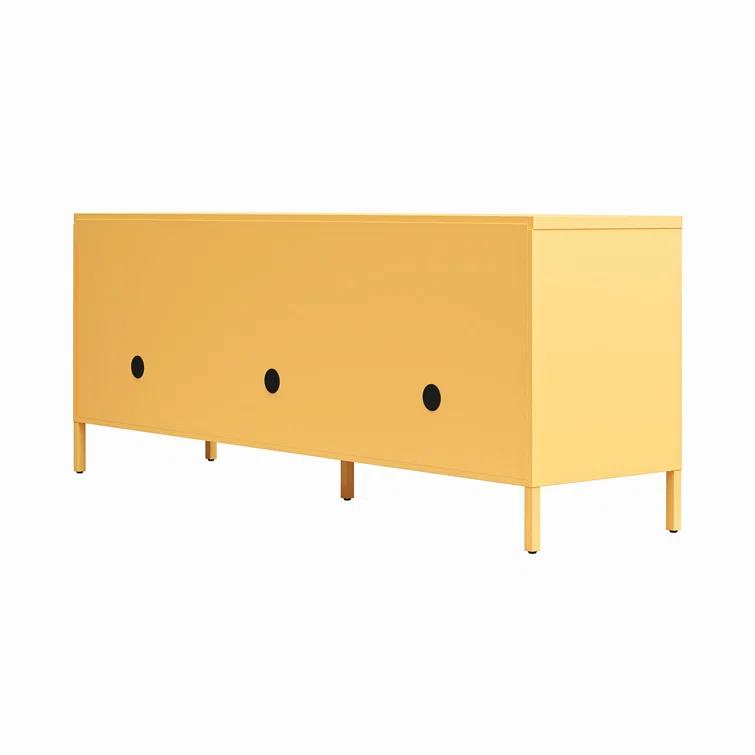 Cache Metal Locker-Style TV Stand for TVs up to 65"