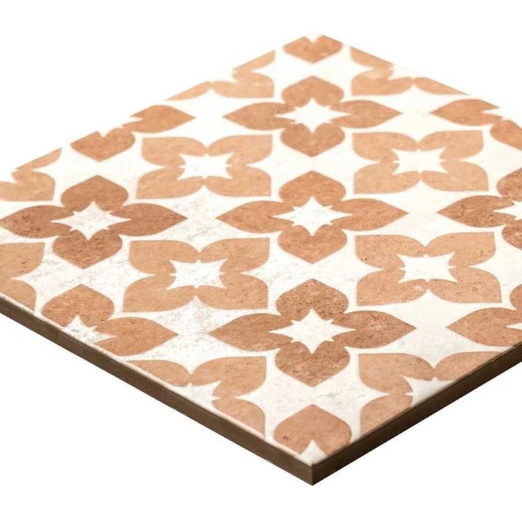 Phlox 8" x 8" Porcelain Patterned Wall & Floor Tile