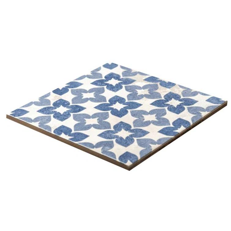Phlox 8" x 8" Porcelain Patterned Wall & Floor Tile