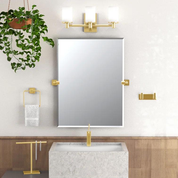 Freestanding Countertop Hand Towel Holder | 11.13"H x 10.50"W Weighted Base Towel Rack Stand