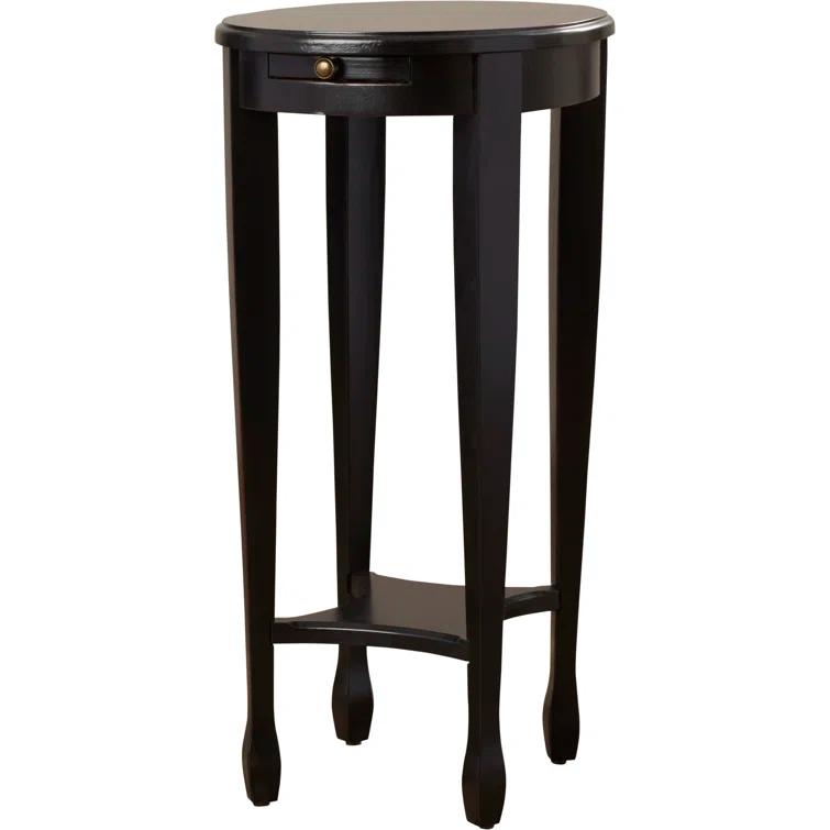 Butler Specialty Oval Accent Table In Plum Black
