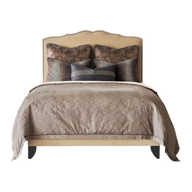 Priscilla Queen Copper and Black Cotton Duvet Cover Set