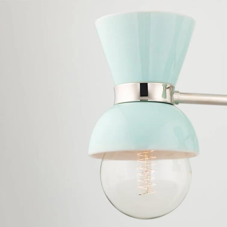 Gertrude 3 Light Metal Dimmable Sputnik Chandelier
