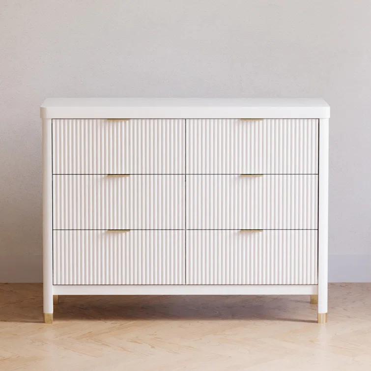 Brimsley Tambour 6 - Drawer Assembled Dresser