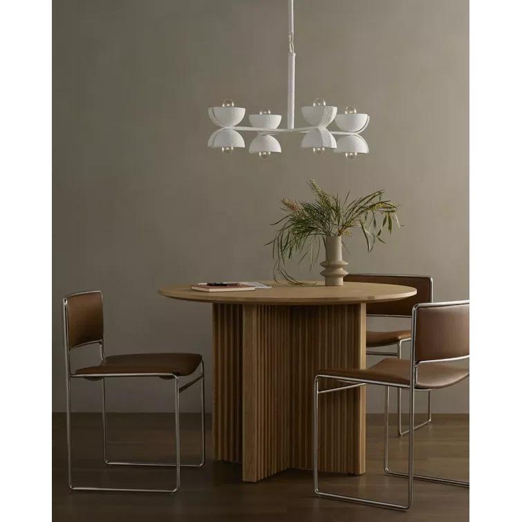 Ricardo Chandelier - White / 28"Dia