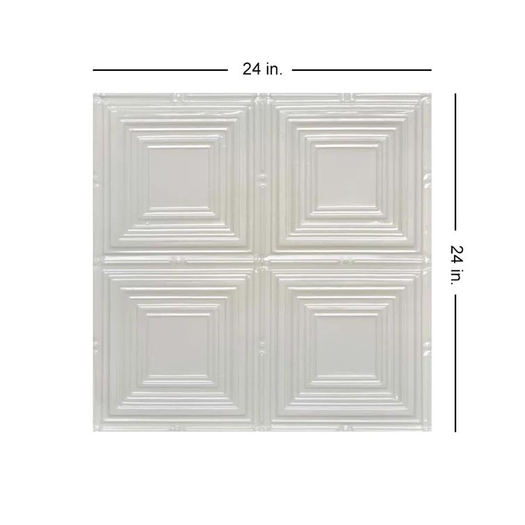 Cubism 2 ft. x 2 ft. Drop-in Tin Ceiling Tile