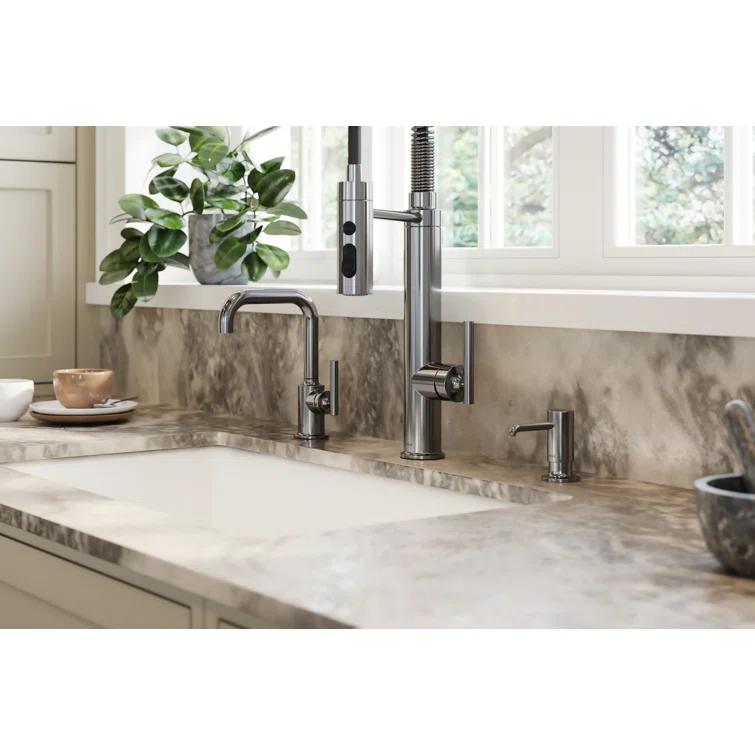 Kohler Purist® Single Handle Semi-Professional Pre-Rinse Kitchen Faucet with Pull Down Sprayer