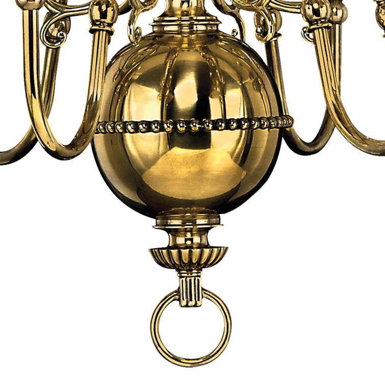 Medium Single Tier Chandelier In Traditional Style 29 Inches Wide By 26.5 Inches High Hinkley Lighting 4416Bb