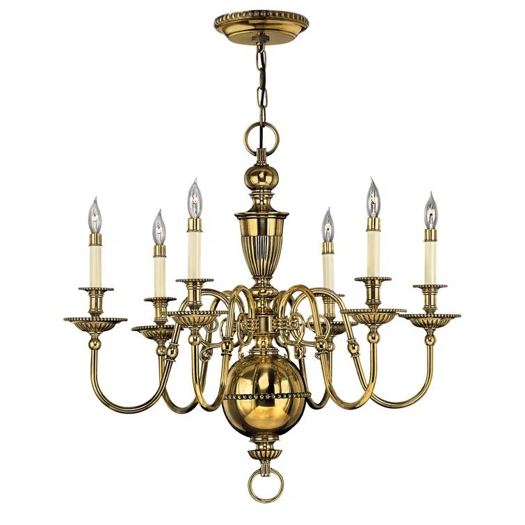 Medium Single Tier Chandelier In Traditional Style 29 Inches Wide By 26.5 Inches High Hinkley Lighting 4416Bb