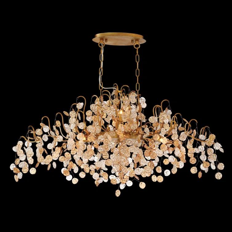 Campobasso 10 - Light Dimmable Geometric Chandelier