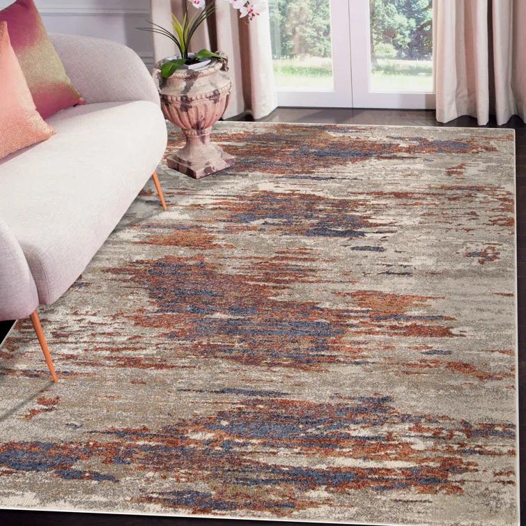 Jordan Delia Abstract Rug
