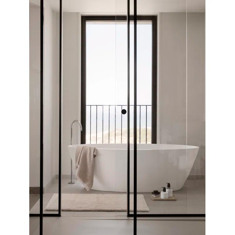 TWIN 100% Cotton Reversible Bath Rug - Rectangular