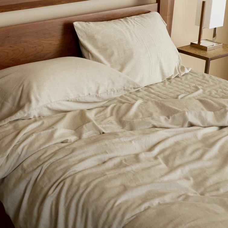 Melange Viscose From Bamboo Cotton Bed Sheets