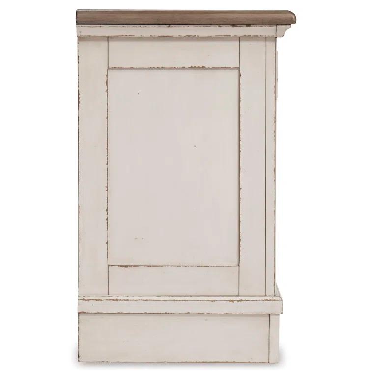 Hayley 3 - Drawer Nightstand in White