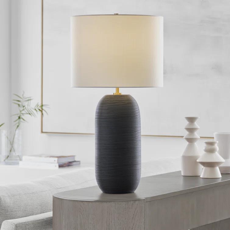 Everly Quinn Ceramic Table Lamp