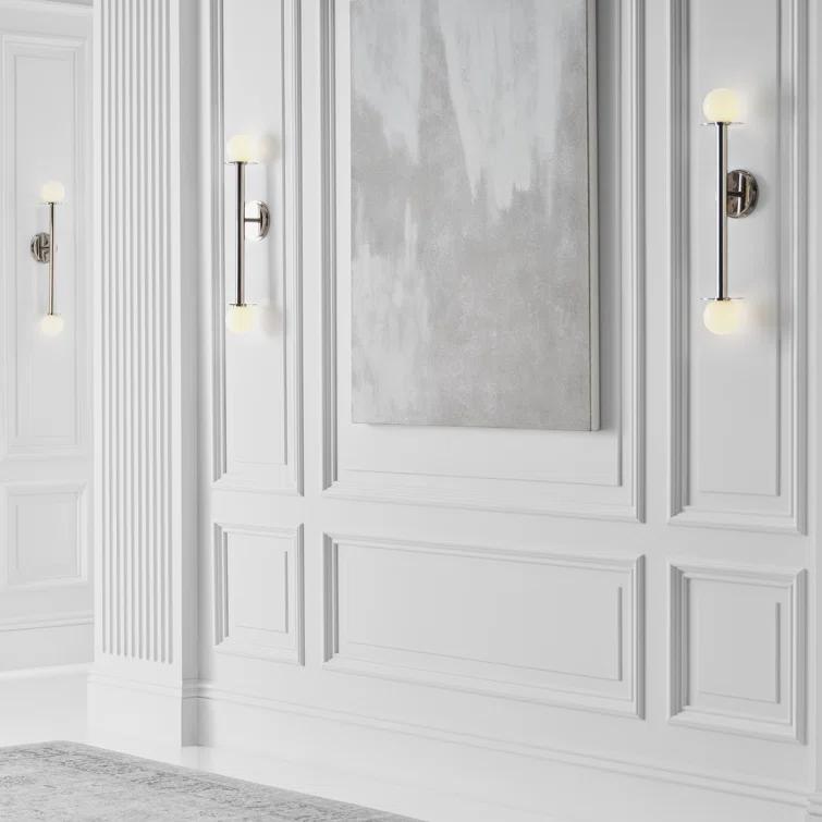 Nodes Double Sconce by Kelly Wearstler - Nickel