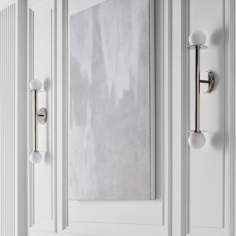 Nodes Double Sconce by Kelly Wearstler - Nickel