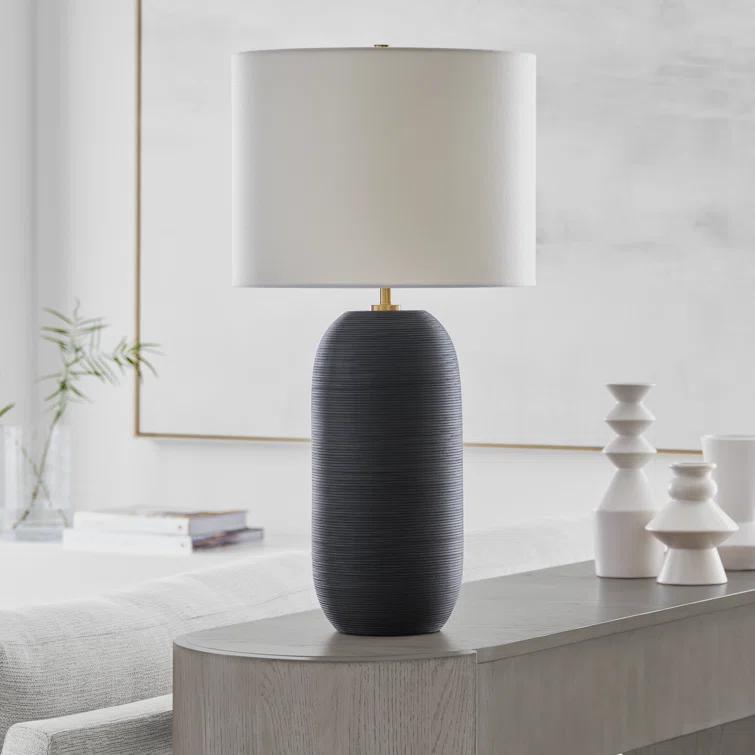 Everly Quinn Ceramic Table Lamp