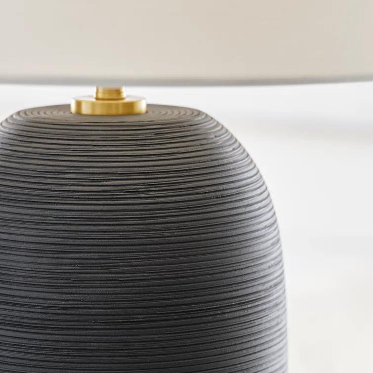 Everly Quinn Ceramic Table Lamp
