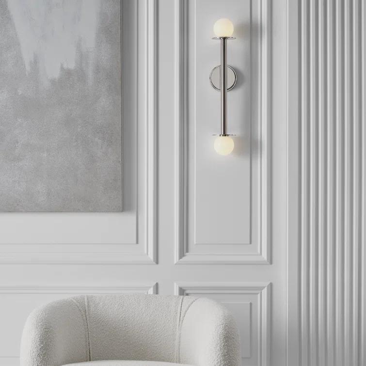 Nodes Double Sconce by Kelly Wearstler - Black