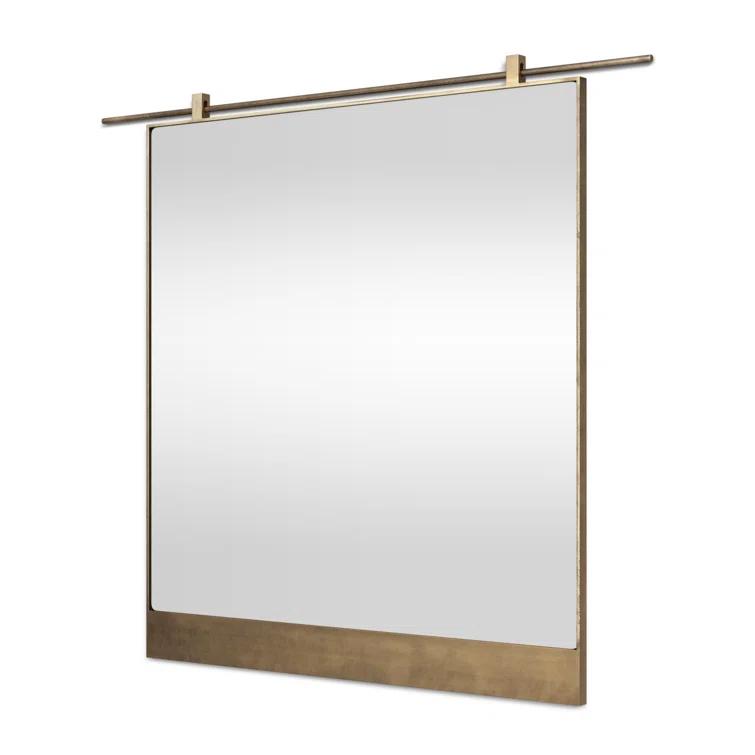 Hutton Metal Flat Wall Mirror