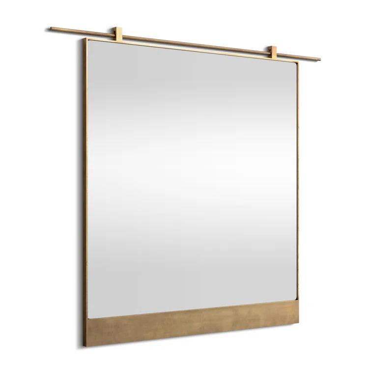 Hutton Metal Flat Wall Mirror