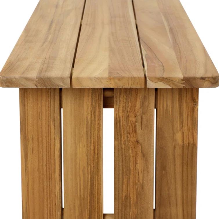 Sanford Indoor / Outdoor Console Table - Natural
