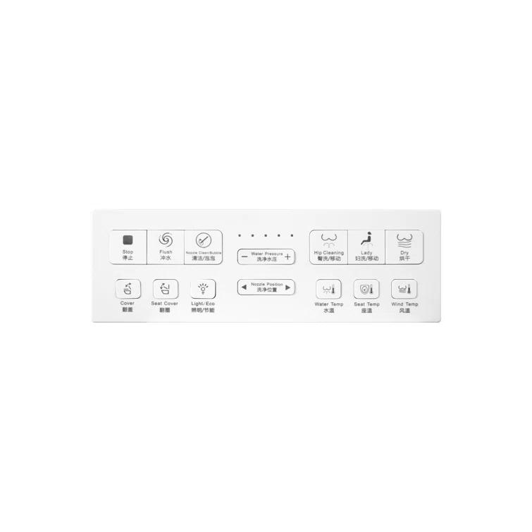 VIBRANTBATH 1.1 Gallons GPF Elongated Bidet Toilet (Seat Included)