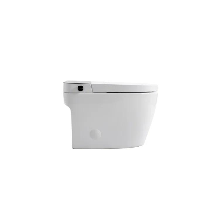 VIBRANTBATH 1.1 Gallons GPF Elongated Bidet Toilet (Seat Included)