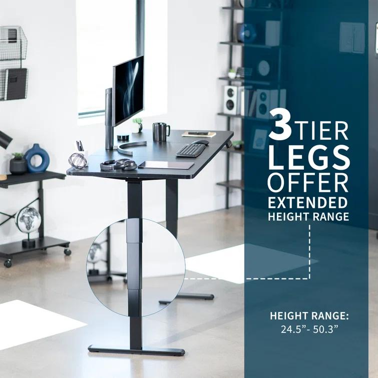 Electric 71" x 30" Stand Up Desk Workstation, 2B7B Series