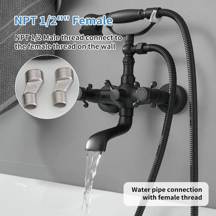 Wall Mounted Tub Spout